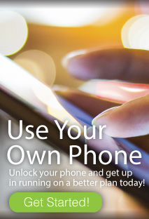 Unlock your phone, use our plan, and SAVE!